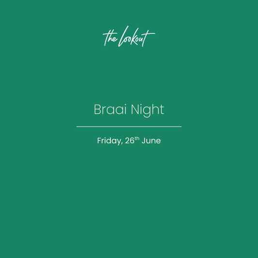 Braai Night - Friday, 26th June